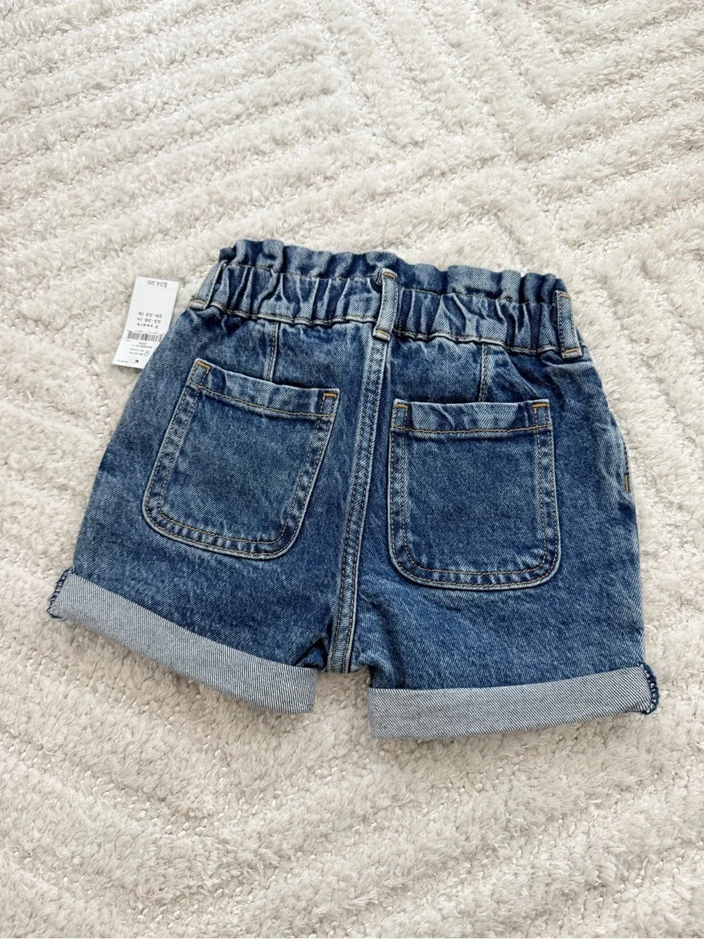 NWT - GAP Toddler Girl Denim Shorts - Size 2T